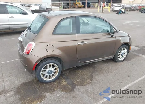 2012 Fiat 500 Pop z USA, uszkodzony, nr VIN 3C3CFFAR6CT370988